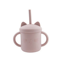 Nahrungsmittelgrad-Kleinkind-Silikon-Schale Eco freundliche Cat Kitten Animal Style
