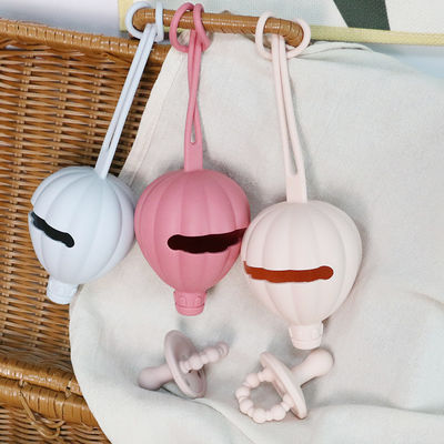 Silikon-Friedensstifter-Kasten-Halter-Heißluft-Ballon-Formfriedensstifterbeutel BPA freier sicherer