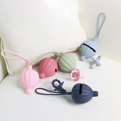 Silikon-Friedensstifter-Kasten-Halter-Heißluft-Ballon-Formfriedensstifterbeutel BPA freier sicherer