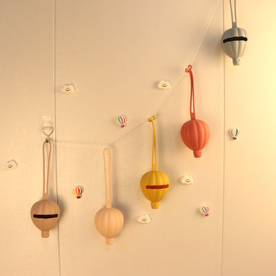 Silikon-Friedensstifter-Kasten-Halter-Heißluft-Ballon-Formfriedensstifterbeutel BPA freier sicherer