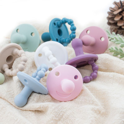 Cat Kitty Shape Silicone Pacifier Case-Beutelhalter für Baby-Kleinkind-Dentitionsfriedensstifter