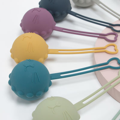 Nahrungsmittelgrad-Silikon-Friedensstifter-Kasten BPA frei für Friedensstifterspeicherbeutelhalter Geschenk der Babys neugeborenes