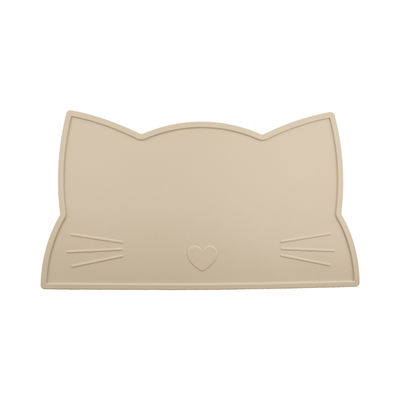 Cat Face Kids Silicone Placemat, Fütterungsmatte Silikon-Speisetisch-Mat Heat Resistant Waterproofs