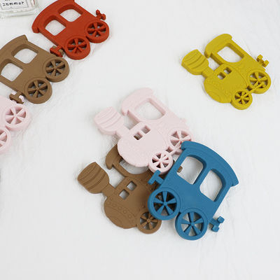 Wenig Zug-Silikon-Baby Beißring für Halskette Toy Ungiftig