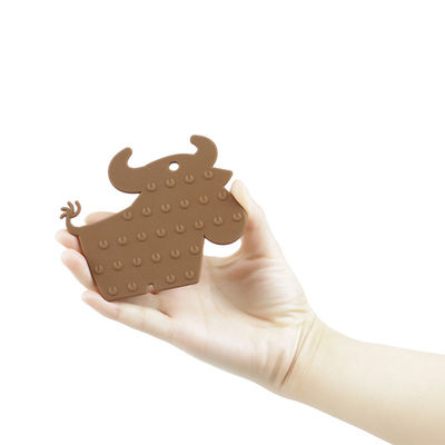 Freies Silikon-Baby Beißring BPA kaubar für Pflegegeschenk Soem