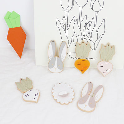 Schafe Bunny Personalised Silicone Beißring BPA frei für neugeborenes Baby