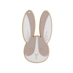 Schafe Bunny Personalised Silicone Beißring BPA frei für neugeborenes Baby