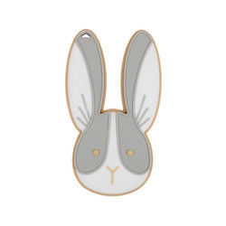 Schafe Bunny Personalised Silicone Beißring BPA frei für neugeborenes Baby