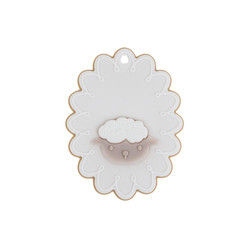 Schafe Bunny Personalised Silicone Beißring BPA frei für neugeborenes Baby