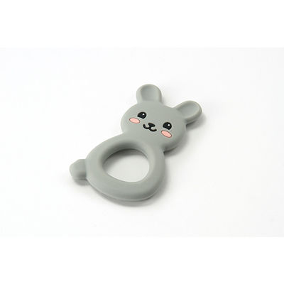 Montessori-Silikon Beißring-Ring, Silikon zahnender Toy For Children Newborn Infant