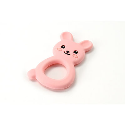 Montessori-Silikon Beißring-Ring, Silikon zahnender Toy For Children Newborn Infant