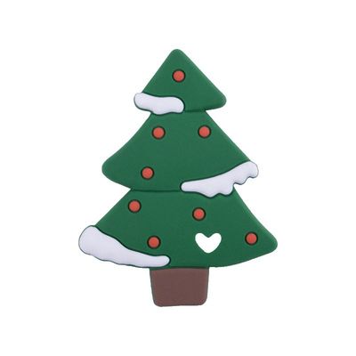 Buntes kundenspezifisches Silikon Beißring, freundlicher Lebkuchen-Mann Beißring Eco für Baby