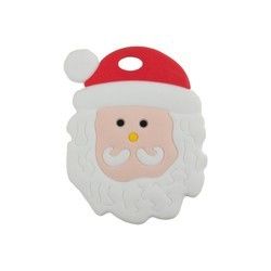 Buntes kundenspezifisches Silikon Beißring, freundlicher Lebkuchen-Mann Beißring Eco für Baby