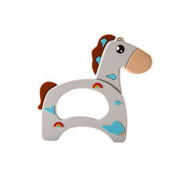Tier-Cat Kitten Silicone Baby Beißring BPA frei für Kleinkind-Dentition