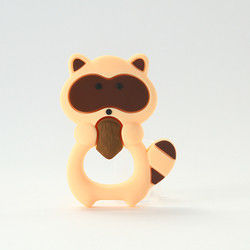 Tier-Cat Kitten Silicone Baby Beißring BPA frei für Kleinkind-Dentition