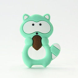 Tier-Cat Kitten Silicone Baby Beißring BPA frei für Kleinkind-Dentition