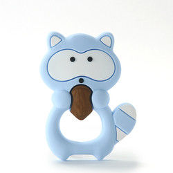 Tier-Cat Kitten Silicone Baby Beißring BPA frei für Kleinkind-Dentition