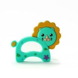 Tier-Cat Kitten Silicone Baby Beißring BPA frei für Kleinkind-Dentition