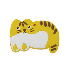 Tier-Cat Kitten Silicone Baby Beißring BPA frei für Kleinkind-Dentition