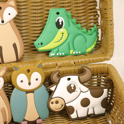 Weiches Tierbaby Beißring-Silikon-Nahrungsmittelgrad-Material für Kleinkind