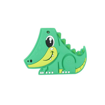 Beruhigende Dentition Nahrungsmittelgrad-Silikon-Baby-Toy Beißring Cartoon Pattern Fors