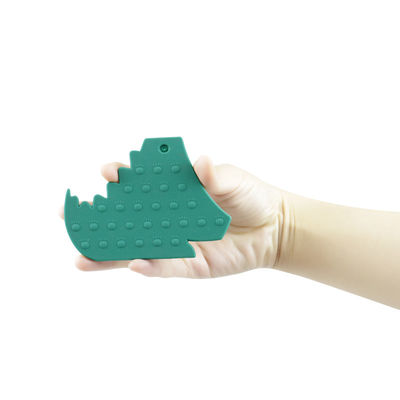 Beruhigende Dentition Nahrungsmittelgrad-Silikon-Baby-Toy Beißring Cartoon Pattern Fors