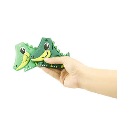 Beruhigende Dentition Nahrungsmittelgrad-Silikon-Baby-Toy Beißring Cartoon Pattern Fors