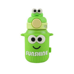 Thermosflasche-Schale des Edelstahl-550ml mit Nahrungsmittelgrad-Silikon-Abdeckung