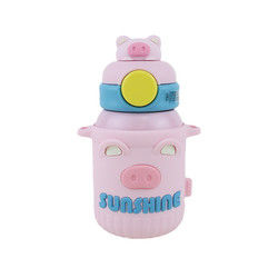 Thermosflasche-Schale des Edelstahl-550ml mit Nahrungsmittelgrad-Silikon-Abdeckung