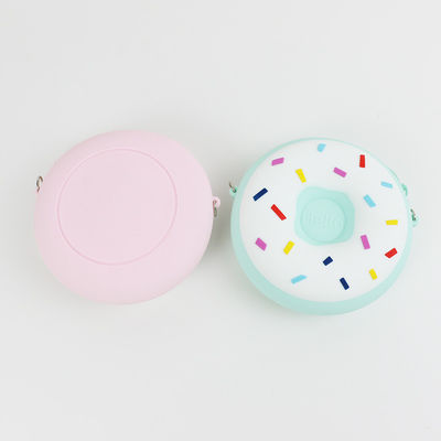 Mini Silicone Donut Shoulder Bag-wasserdichtes buntes multi Funktions