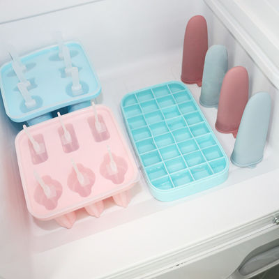Freie personifizierte Silikon-Formen BPA für Eis am Stiel-Eis Lolly Making