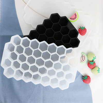 Bienenwaben-Eis-Würfel-Form BPA freie, Nahrungsmittelgrad-Gummieis-Würfel-Behälter
