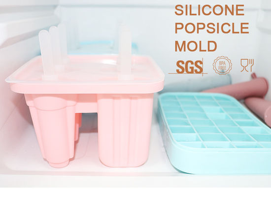 Eis Lolly Personalised Silicone Molds Sustainable mit Panton-Farbe
