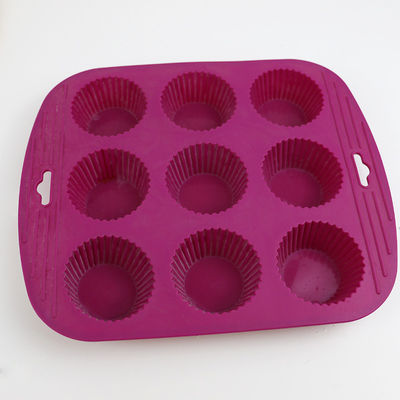 Mini Ungiftig Silicone Doughnut formt für die Muffin-Herstellung des kleinen Kuchens