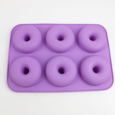 Mini Ungiftig Silicone Doughnut formt für die Muffin-Herstellung des kleinen Kuchens