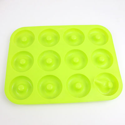 Mini Ungiftig Silicone Doughnut formt für die Muffin-Herstellung des kleinen Kuchens