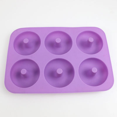 Mini Ungiftig Silicone Doughnut formt für die Muffin-Herstellung des kleinen Kuchens