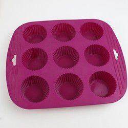 Mini Doughnut Silicone Mould, Nahrungsmittelgrad-Silikon-Backblech