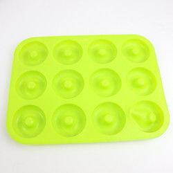 Mini Doughnut Silicone Mould, Nahrungsmittelgrad-Silikon-Backblech