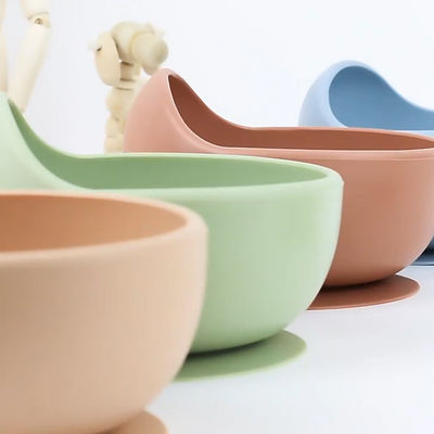 Nicht giftiges Saugsilikon-Baby rollt BPA, das für das Kleinkind-Baby-Essen frei ist