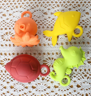 Glänzende Farbspielt gummibaby-Silikon BPA, das für das Baby-Wasser-Schwimmen frei ist