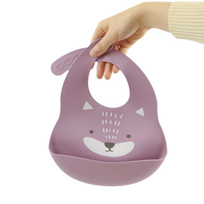 Fänger-Schellfische Cacoon Cat Fox Printed Silicone Food für Kleinkind-Frühstücks-Zuführungen