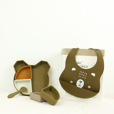 Silikon-Baby-Schellfisch-Wasser-beständiges BPA freies weiches mit dem Druck des Tiermusters