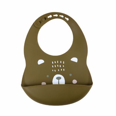 Silikon-Baby-Schellfisch-Wasser-beständiges BPA freies weiches mit dem Druck des Tiermusters