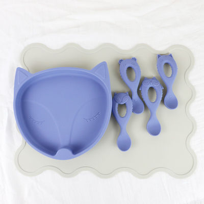 Drucken Baby-Kleinkind-Silikon-nicht Beleg-Tabellen-Mat With Custom Laser Logos Debossed
