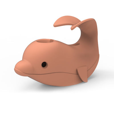 Silikon-Tierform-Badewannen-Hahnsicherheitsabdeckung sicheres Weiche für Baby