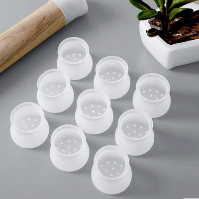 Freundliches Silikon Eco nach Maß, Weichgummi-Silikon-Stuhl-Bein-Schutze