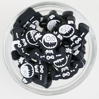 Halloween-Reihen-Silikon-fokale Perlen DIY für Pen Keychains