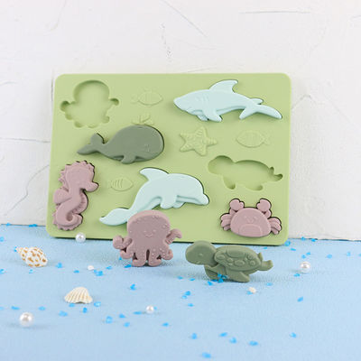 Ozean-Weltsilikon-Puzzlespiel BPA freies Eco freundlich für Kinderausbildung