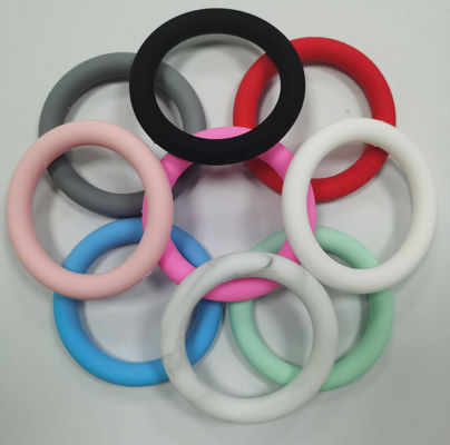 Fokale Perlen O-Ring Großhandels-PISSEN-Silikons für DIY-keychains